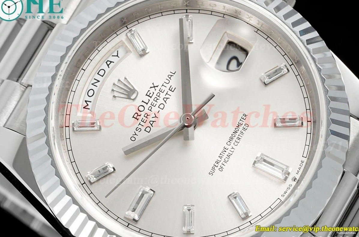 Dia V4 Weight) 40mm DayDate Silver JDF 228239 SS (Gain VR3255 SS 0211